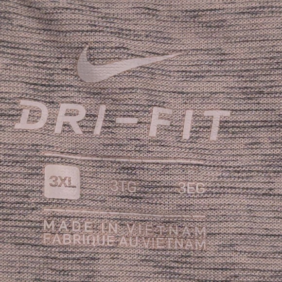 Nike Dri Fit Ole Miss Rebels Short Sleeve T Shirt Mens 3XL Gray Athletic - Picture 4 of 7